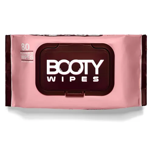 Vista 8 de BOOTY WIPES Toallitas desechables para mujer, 320 unidades en total (4 paquetes de 80) toallitas húmedas para adultos, toallitas femeninas con pH