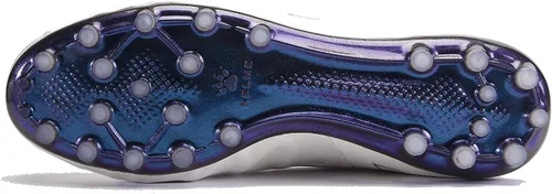 Vista 4 de KELME Tacos de Fútbol Piel de Becerro Hombre y Mujer - Zapatos de Fútbol para ExteriorInterior Unisex Tallas Adultos - Artificial Grass AG