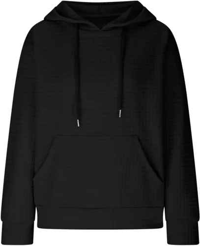 Vista 15 de SHAOBGE Sudaderas con capucha de gran tamaño para mujer, sudaderas con capucha para entrenamiento, suéteres casuales y cómodos trajes de moda