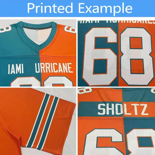Vista 4 de Camiseta de fútbol personalizada cosidaletras impresas con números, camisetas deportivas personalizadas para hombresmujeresjóvenespreescolares
