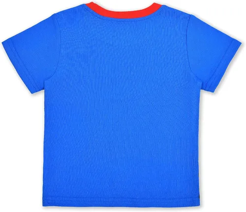 Vista 5 de WARNER BROS DC Comics Superman - Conjunto de sudadera con capucha y cremallera para niños pequeños, color azulgris