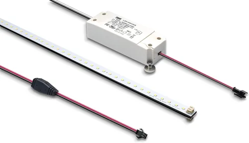 Vista 3 de Kit de reacondicionamiento magnético LED de 2 x 2 pies, 27 W, 5000 K, 0-10 V regulable, instalación rápida