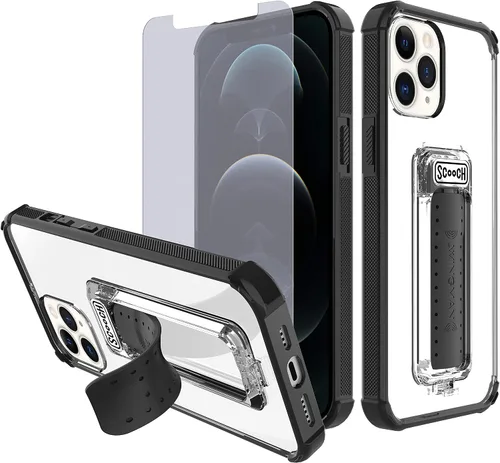 Vista 58 de Scooch Wingman - Funda con soporte de patas para iPhone 11 [Protección contra caídas de 10 pies] [Soporte de dos vías] Cubierta protectora, funciona