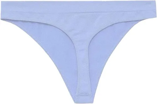 Vista 4 de Tangas francesas de cintura alta bragas de alta elasticidad sin costuras tangas Paquete de 3 Rojo