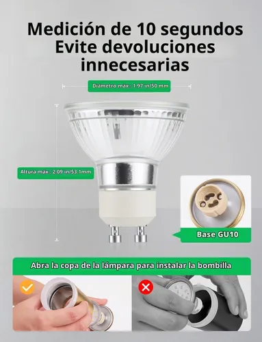 Vista 8 de Bojim Cabeza ajustable blanca del techo de los accesorios de iluminación de Blanco