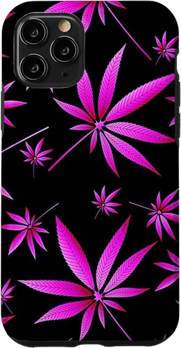 Vista 29 de Weed Reggae Marihuana Cannabis 420 Pot Weed Leaf Stoner - Funda de regalo para iPhone 17
