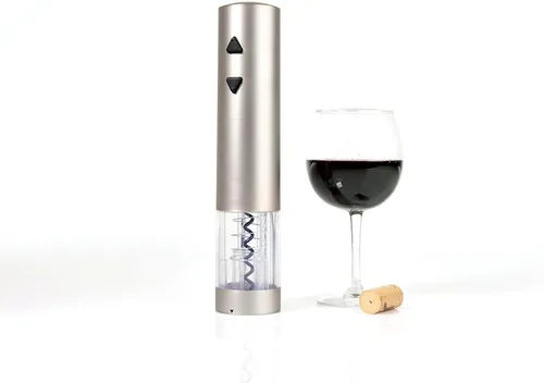 Vista 6 de Sharper Image Abridor de vino recargable con cortador de papel de aluminio