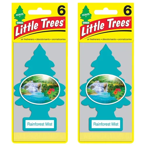 Vista 21 de Little Trees Ambientador colgante de cartón para automóvil, hogar y oficina, Bayside Breeze (paquete de 6)
