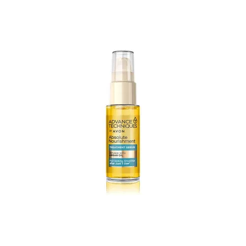 Vista 2 de Avon Advance Techniques - Botella de tratamiento sin enjuague con aceite de argán marroquí para todo tipo de cabello