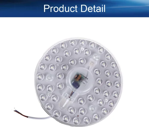 Vista 4 de Bettomshin 1 unids LED chip módulo placa de circuito SMD 24 W 220 V aluminio puro blanco 6500 K lámpara de reflector de alta potencia