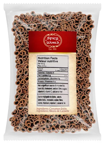Vista 2 de Spicy World Palitos de Canela Bolsa a Granel de 1.75 Libras - 150 a 175 Palitos - Aroma Fuerte, Perfecto para Hornear, Cocinar y Bebidas - Longitud