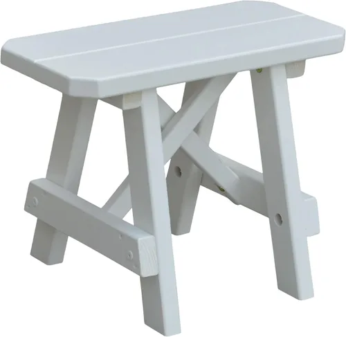 Vista 67 de Furniture Barn USA Pine - Banco tradicional de 2 pies, color negro