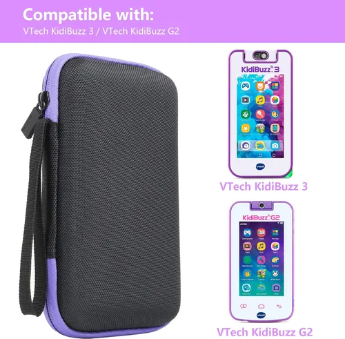 Vista 2 de co2CREA Funda rígida de repuesto para VTech KidiBuzz 3 / KidiBuzz G2 para niños electrónicos inteligentes KidiConnect