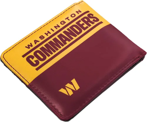 Vista 13 de Littlearth NFL Washington Commanders Bi-Fold Wallet, Team Color, 4” x 5" x 1