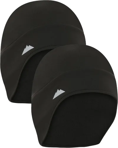 Vista 35 de Tough Headwear Gorras térmicas para casco para hombre, para invierno, gorra de casco y gorras de ciclismo para correr, esquiar, deportes de invierno