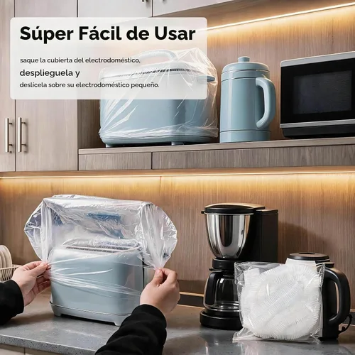 Vista 4 de STAYWILD - 30 cubiertas antipolvo para electrodomésticos pequeños de cocina