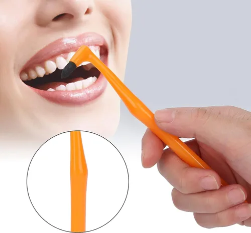Vista 2 de Removedor de dientes profesional, pulidor de blanqueamiento de dientes, borrador de dientes, herramienta de pulido de limpieza de dientes