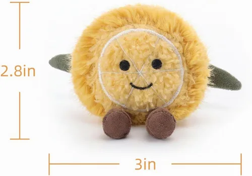 Vista 7 de Albaricoque Cordero Inocente Limón Suave Peluches Animales de Peluche Juguetes de 3