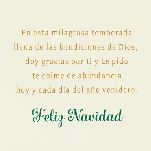 Vista 4 de Tarjeta navideña Hallmark Vida en español (Celebrando desde lejos)