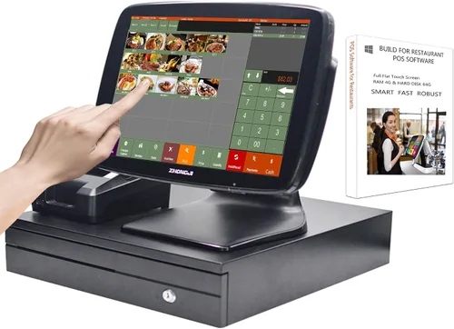 Vista 7 de Sistema A3POS para restaurantes Bar Negocios con impresora de cocina POS Software SET01