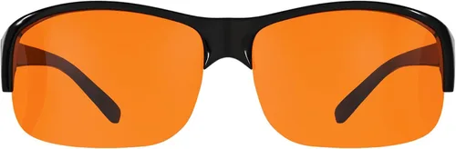 Vista 2 de Eyekepper Blue Light Reduction Fitover Glasses with Amber Lens Computer Glasses for Digital Screen,Wear Over Most Eyewear or Alone for