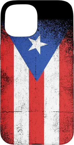 Vista 6 de Funda patriótica para iPhone 16 con bandera de Puerto Rico Boricua