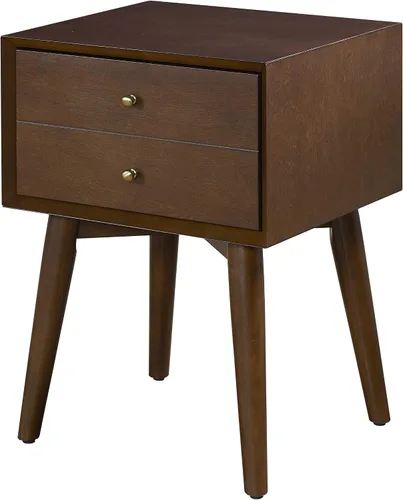 Vista 8 de Crosley Furniture Landon - Mesita de noche con cajón, bellota