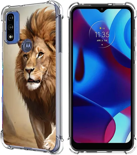 Vista 9 de Funda para Moto G Pure/Moto G Power 2022/Moto G Play 2023, colorida funda protectora de poliuretano termoplástico resistente a los arañazos