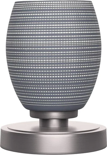 Vista 7 de Luna - Lámpara de mesa con 1 luz en granito oscuro (51-DG-300)