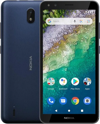 Vista 5 de Nokia C01 Plus Android 11 (Go Edition) Smartphone desbloqueado Batería de 2 días 1/32 GB Pantalla de 6.52 pulgadas Azul oscuro