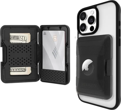 Vista 9 de Pelican MagSafe Wallet para iPhone - Cartera magnética delgada para Negro