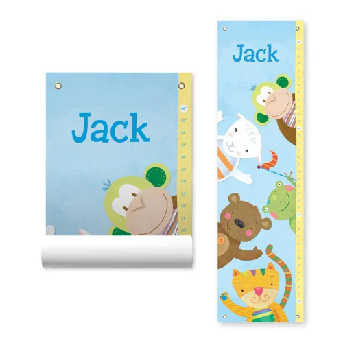 Vista 7 de Tabla de crecimiento personalizada para niños, mariposas - I See Me!