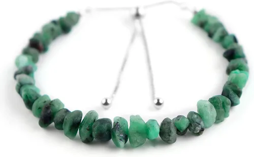 Vista 19 de OdrillionGems Natural Raw Gemstone & Rough Crystal Bolo Bracelet for Women