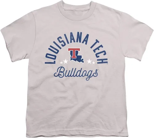 Vista 6 de Louisiana Tech University Camiseta oficial de Bulldogs para niños y niñas