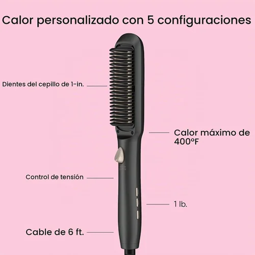 Vista 4 de INFINITIPRO by Conair Cepillo alisador y alisador, estilizador, cepillo