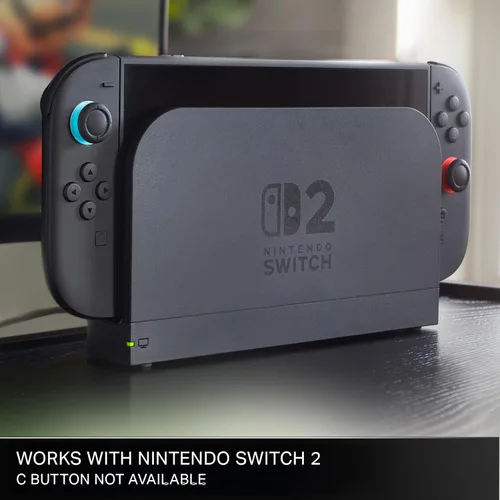 Vista 7 de PowerA Wireless Controller for Nintendo Switch - Fortnite: Cuddle Team Leader, Switch Lite/Switch-OLED Model, Nintendo Switch 2, AA Battery Powered