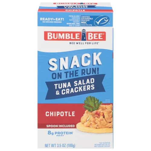 Vista 15 de Ensalada de atún Bumble Bee con galletas saladas - Sin grasa - 3.5 oz (Paquete de 3)