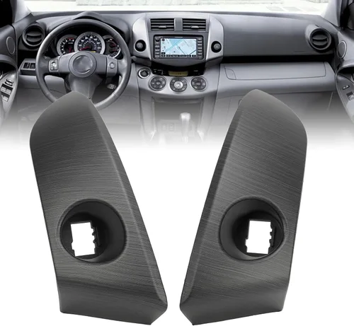 Vista 2 de Akozon Central Dash Air Vent Radio Bisel Trim Part Number 55412 42060 B1 Panel de instrumentos para tablero de instrumentos para 2006 a 2012