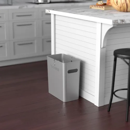 Vista 4 de iTouchless SlimGiant - Organizador de archivos, 4.2 galones con asas