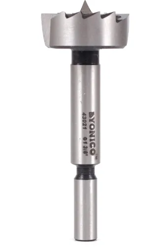 Vista 5 de YONICO 43009S - Broca Forstner de acero de 5/8 pulgadas de diámetro, vástago de 3/8 pulgadas
