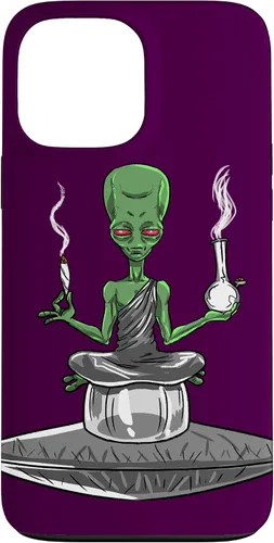 Vista 24 de Alien Smoker Bong Funny ET 420 Weed Space - Funda de regalo para iPhone 17