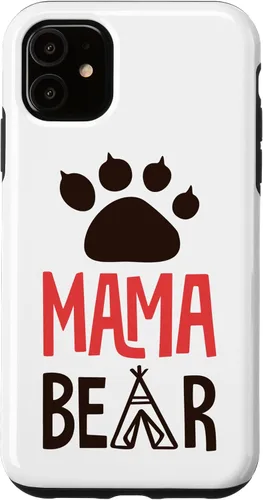 Vista 6 de Funda para iPhone 14 Pro Max Mama Bear