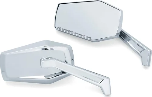 Vista 2 de Kuryakyn 5918 - Accesorios cromados para manillar de motocicleta, paquete de 2