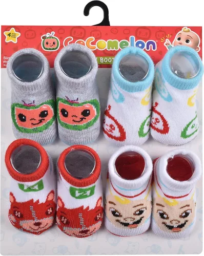 Vista 2 de CoComelon Baby Boys' Quarter Socks