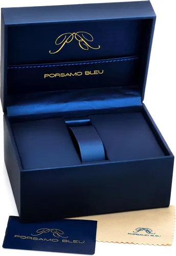 Vista 3 de porsamo Bleu Diana Acero Inoxidable Oro Tono Ladies 'reloj de diamantes 741bdis