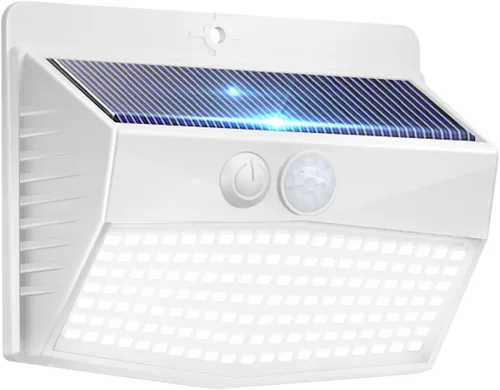 Vista 44 de Peasur 1 paquete de luces solares con sensor de movimiento para exteriores