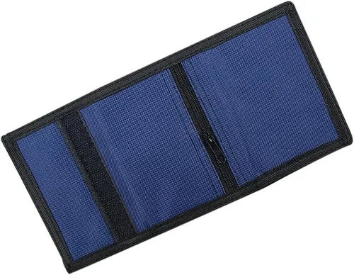 Vista 7 de NEICY Billetera de lona con bloqueo RFID para hombres y mujeres Carteras de camuflaje triple para deportes al aire libre con adhesivo mágico