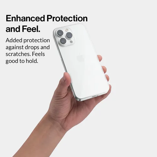 Vista 5 de totallee Funda delgada para iPhone 15 Pro Max, la cubierta más delgada ultra delgada y minimalista para Apple iPhone 15 Pro Max (2023) (transparente)