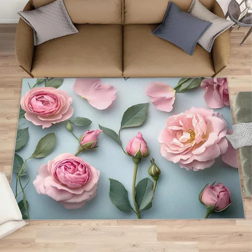 Vista 77 de Desert Dunes Rugs for Bedroom, Desert Landscape Area Rug, Natural Scenery Rugs for Living Room, Indoor Non-Slip Rug, Machine Washable Carpet for