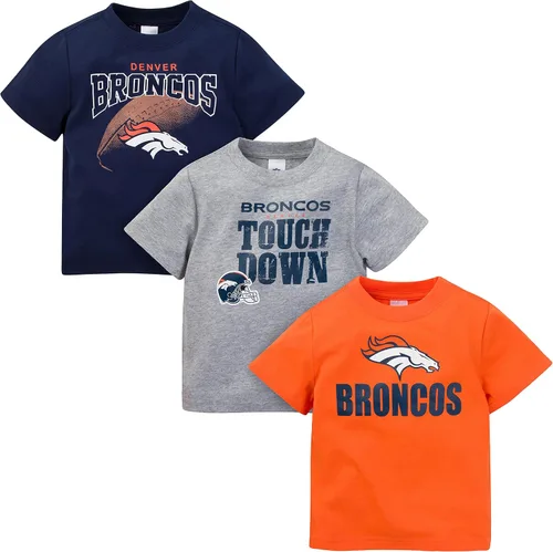 Vista 42 de Gerber NFL - Paquete de 3 camisetas de manga corta para bebé